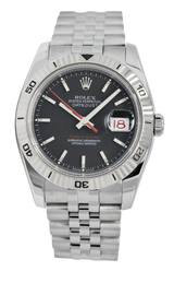Rolex Datejust Turn-O-Graph, Charcoal Dial. Ref: 116264 (Papers 2006) – Tempvs Watches product photograph 2
