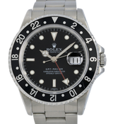 Rolex GMT Master, Swiss Only Dial, Ref: 16700 (Collector's set 1998) — watch photographed by Tempvs Watches
