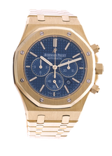 Audemars Piguet Royal Oak Chronograph Blue Dial, Boutique Edition. Ref: 26320BA.OO.1220BA.02 – Tempvs Watches product photograph 2