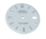 Rolex Datejust silver baton step dial. T Swiss. 1601, 1603 & Others