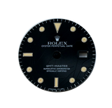 Rolex GMT Master Spider Dial. Lovely Even Crazing. With Patina. Ref: 16750/16700