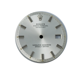 Rolex Datejust silver baton step dial. T Swiss. 1601, 1603 & Others