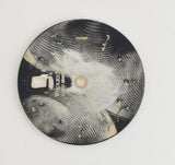 Rolex Datejust Black Silver Bullseye Dial. For 16234 and others