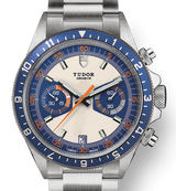 Tudor Heritage Chrono Blue, Ref: 70330B (B/P 2017) — watch photographed by Tempvs Watches