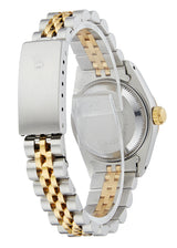 Rolex Ladies Datejust Steel & Gold, Champagne Diamond Dial. Ref: 69173 – Tempvs Watches product photograph 3