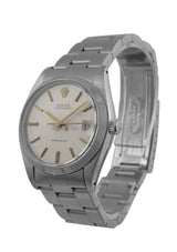 Rolex Oysterdate Steel Watch with Silver Dial, Ref: 6694