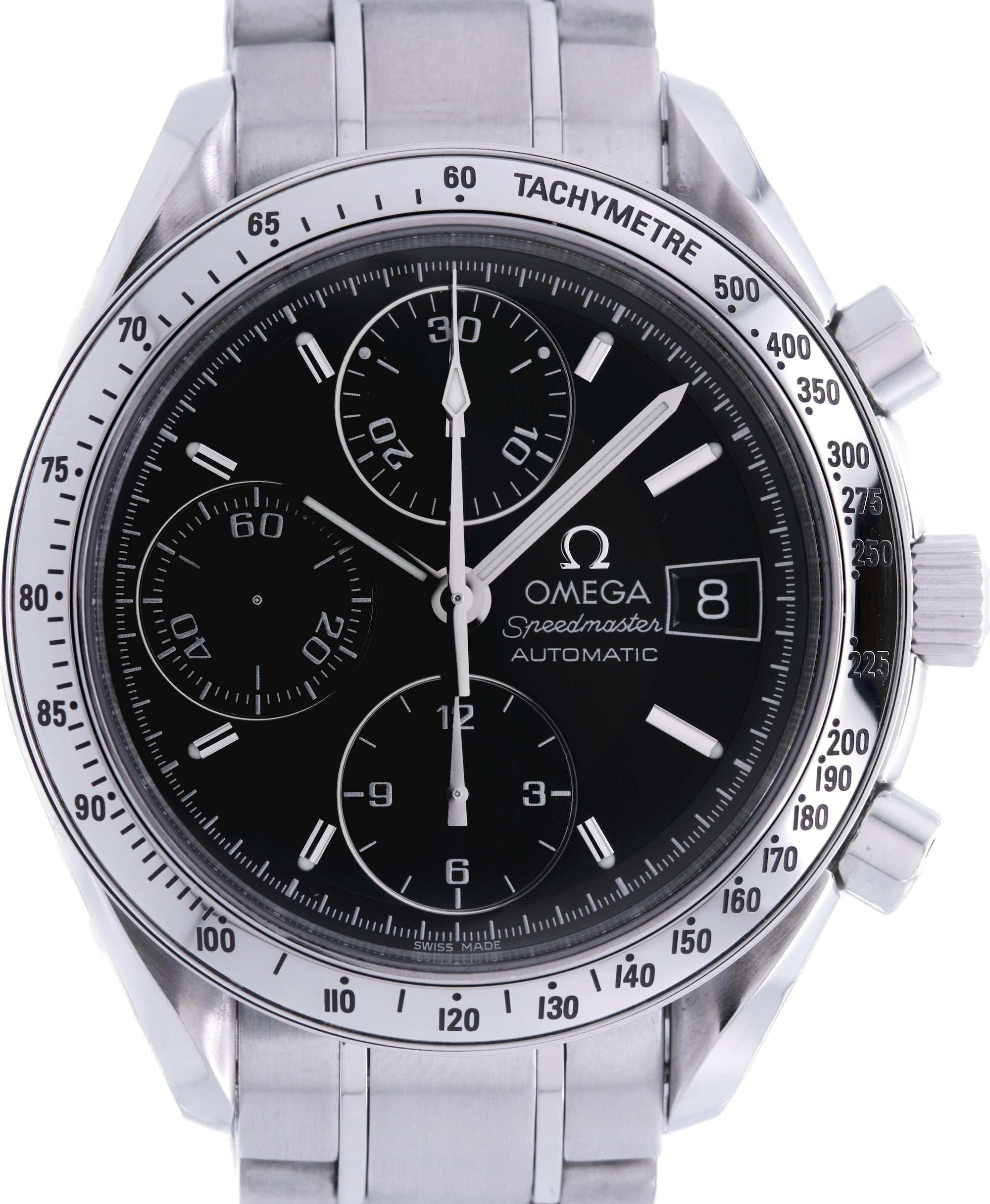 Omega speedmaster automatic hot sale white dial