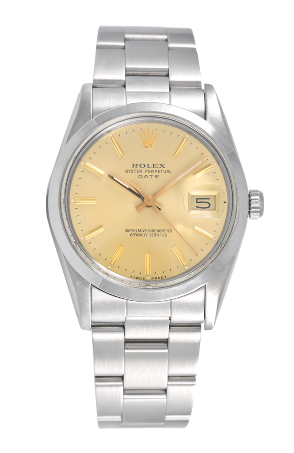 Rolex Oyster Perpetual Date, Champagne, Ref: 15000 (Papers 1987)