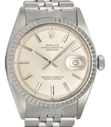 Rolex Datejust Steel with Silver Dial, Ref: 1603 (1977) Papers — watch photographed by Tempvs Watches