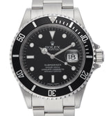 Rolex Steel Submariner Date Ref: 16610 Engraved Rehaut RRR (Card 2008) — watch photographed by Tempvs Watches