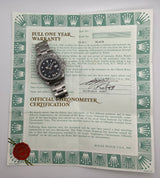 Rolex Explorer II Black Dial, Ref: 16570 Tritium. Rolex Service Stickers (B&P 1998) – Tempvs Watches product photograph 6