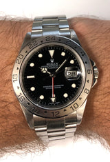 Rolex Explorer II Black Dial, Ref: 16570 (3186 Calibre)