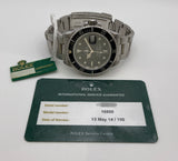 Rolex Submariner Date, Ref: 16800 (Rolex Service Card 2014)
