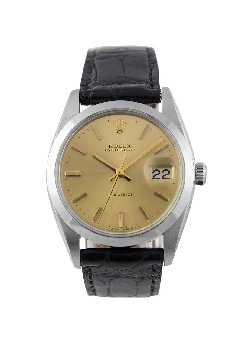 Rolex Oysterdate Precision, Stainless Steel with Champagne Dial. Ref: 6694 (1966)