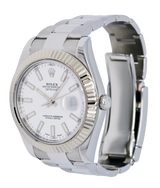 Rolex Datejust II, White Baton Dial. Ref: 116334 (Papers 2014)