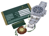 Rolex Daytona Stainless Steel Black Dial, Ref: 116520. New Old Stock Stickers (B/P & Tags 2009)