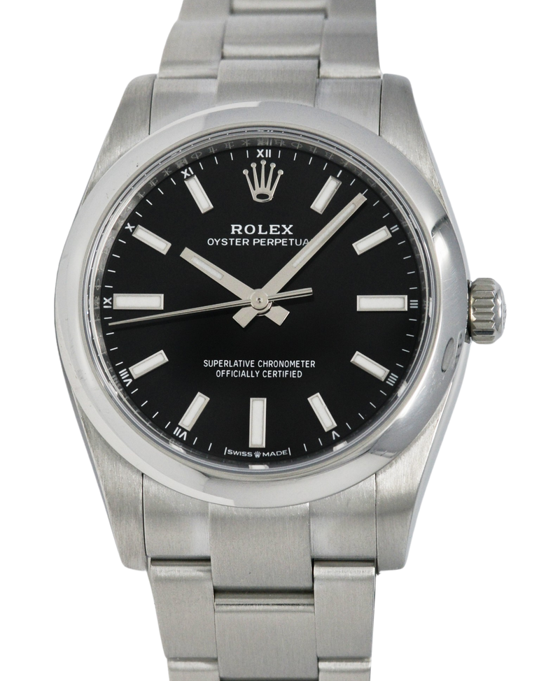 Oyster perpetual sales 34 black