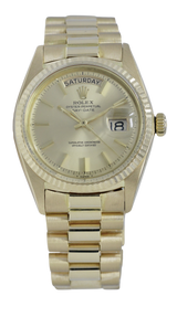 Rolex Day-Date 36 Yellow Gold, Champagne Dial. Ref: 1803 (1968)