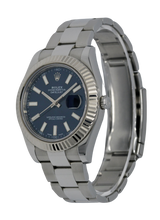Rolex Datejust II, Blue Baton Dial. Ref: 116334 (Papers 2016)
