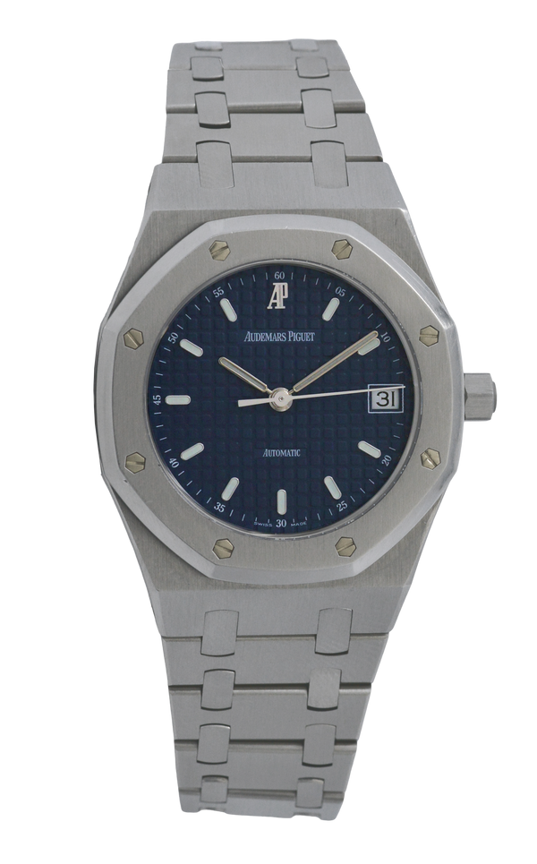 Audemars Piguet Royal Oak 36mm, Stainless Steel with Blue Dial. Ref: 14790ST.OO.0789ST.09 (Box & Papers)