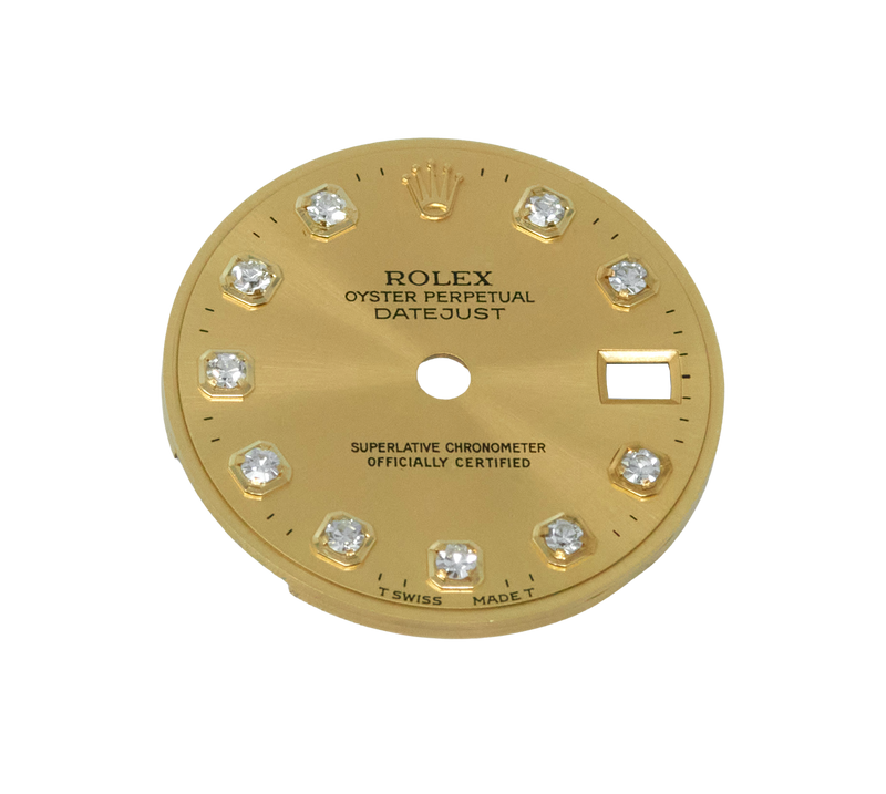 Rolex Ladies Datejust Factory Champagne Diamond Dial. T Swiss 69173 79173 & More