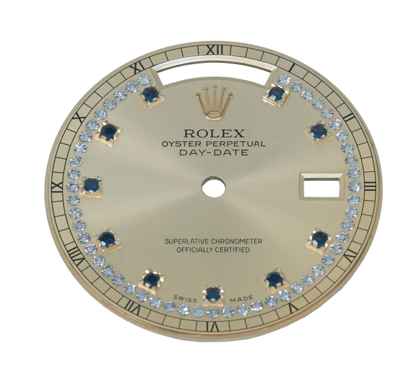 Rolex Day Date 36mm Dial. Sapphire/Diamond String Dial. For 18038, 18238 & more