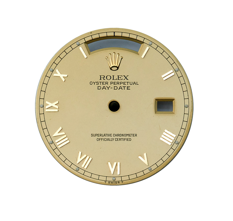 Rolex Day Date 36mm Champagne Roman Numeral Dial. For 18038, 18238 & more