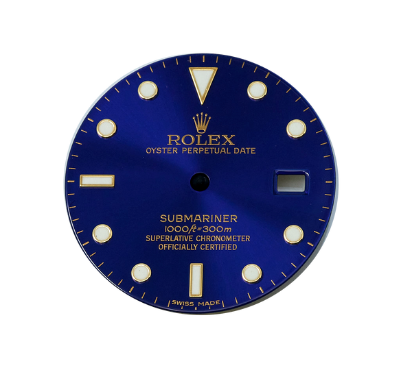 Rolex Submariner Blue/Purple Dial with Patina. Swiss Made. 16613, 16618 & more