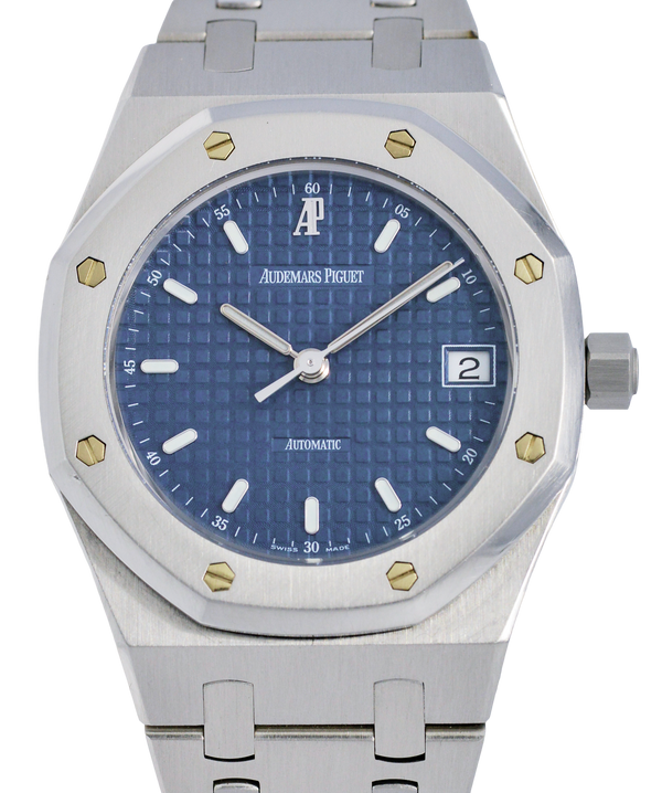 Audemars Piguet Royal Oak 36mm, Stainless Steel with Blue Dial. Ref: 14790ST.OO.0789ST.09 (Box & Papers)