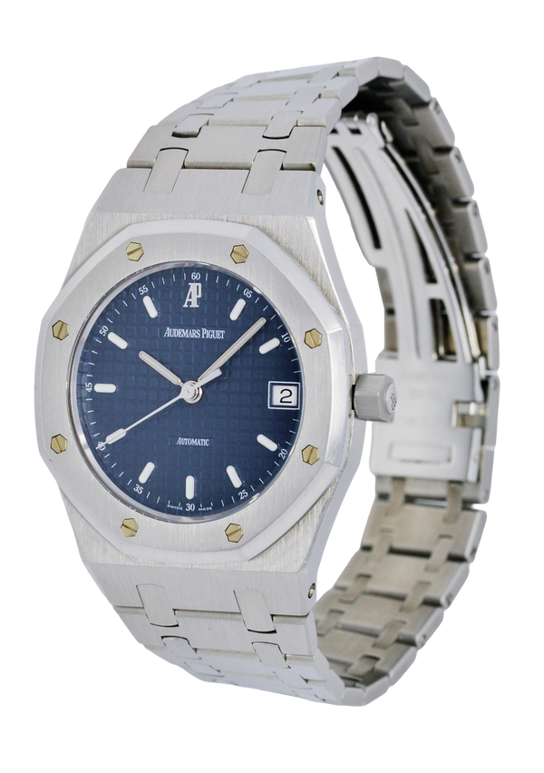 Audemars Piguet Royal Oak 36mm, Stainless Steel with Blue Dial. Ref: 14790ST.OO.0789ST.01 (Box & Papers)