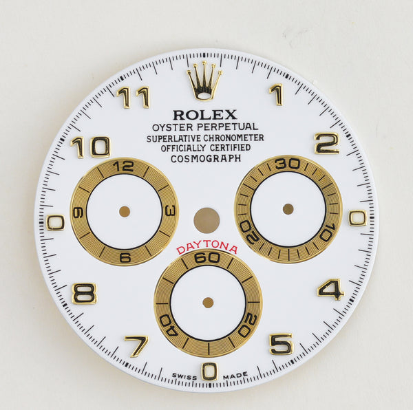Rolex Daytona White Arabic. For 116523 and others