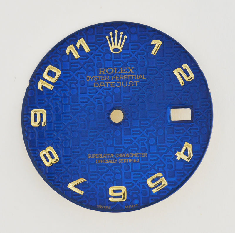 Rolex Datejust Blue Jubilee Arabic. For 16233 and others