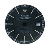 Rolex rare Datejust Black Baton Dial. Patina and Fading For 16014, 16234 & More