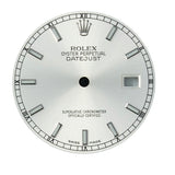 Rolex Datejust Silver Baton Dial. For 116234 & Others