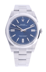 Rolex Oyster Perpetual 41, Blue Dial. Ref: 124300 (B/P 2023)
