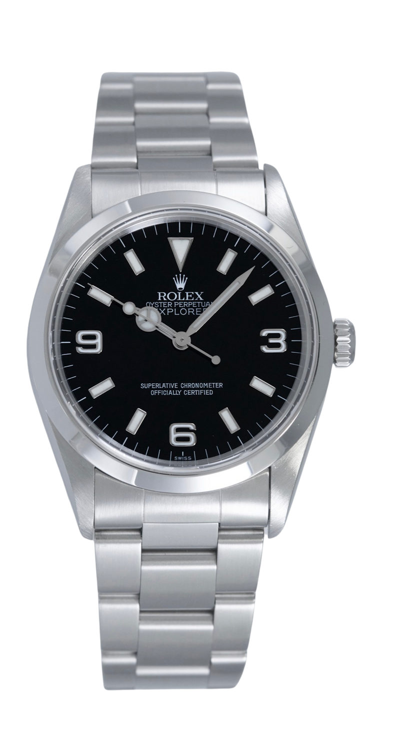 Rolex Explorer I Swiss Only Dial. Ref 14270 Papers 1998