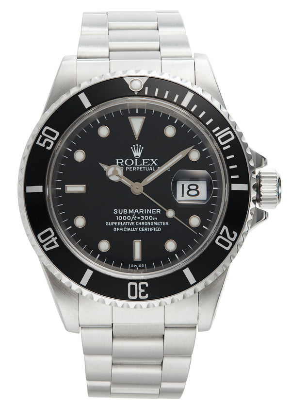 Rolex Submariner Date, Swiss Only Dial. Ref: 16610 (Original Rolex Certificate 1999)