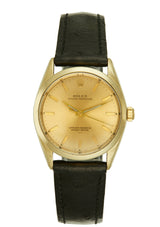 Rolex Oyster Perpetual Watch, Steel & Gold-Capped, Underline Dial — watch photographed by Tempvs Watches