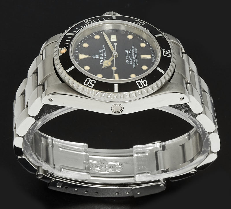 Rolex Sea-Dweller, Triple 6, Spider Dial with Patina. Ref: 16660