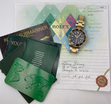 Rolex Submariner Date Bimetal Black Dial, Ref: 16613 (Rolex Papers 2006) – Tempvs Watches product photograph 5